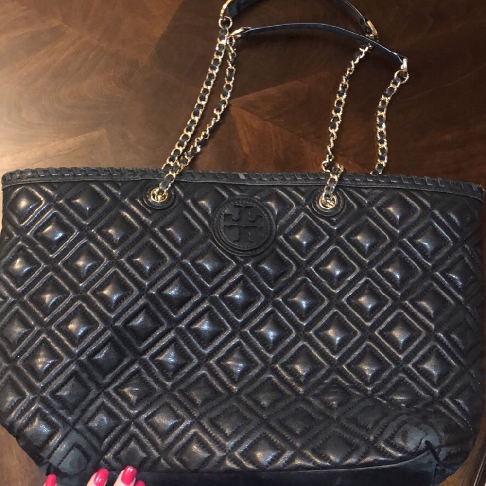 Tory Burch Marion diamond quilted shoulder bag